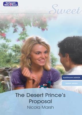 Book cover for The Desert Prince's Proposal