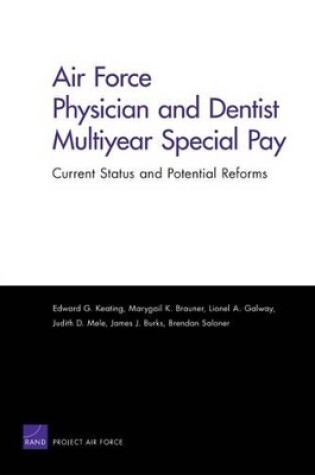 Cover of Air Force Physician and Dentist Multiyear Special Pay