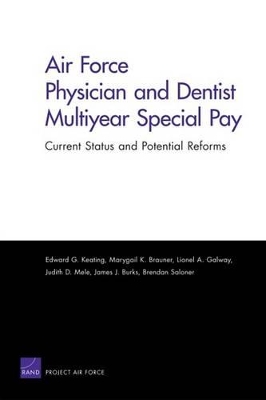 Book cover for Air Force Physician and Dentist Multiyear Special Pay