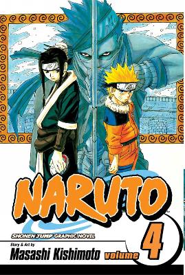 Book cover for Naruto, Vol. 4