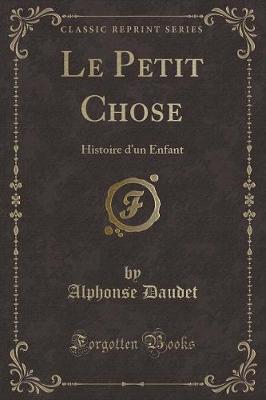 Book cover for Le Petit Chose