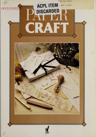 Book cover for Paper Craft