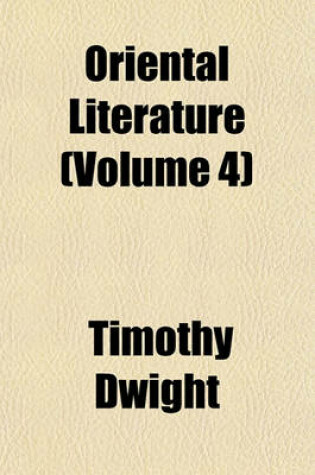 Cover of Oriental Literature (Volume 4)
