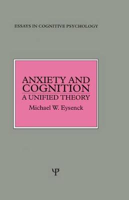 Book cover for Anxiety and Cognition