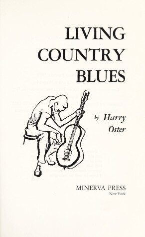 Book cover for Living Country Blues