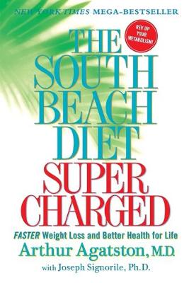 Book cover for The South Beach Diet Super Charged