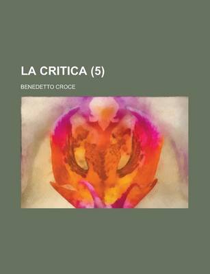 Book cover for La Critica (5)