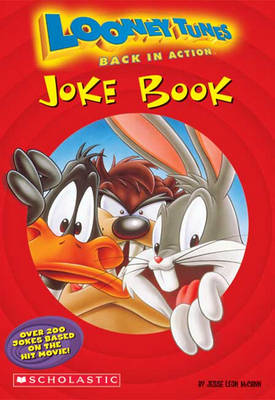 Book cover for Looney Tunes Back in Action Joke Book