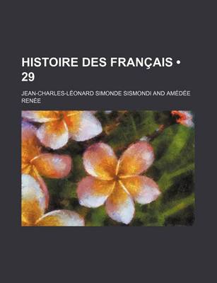 Book cover for Histoire Des Francais (29)