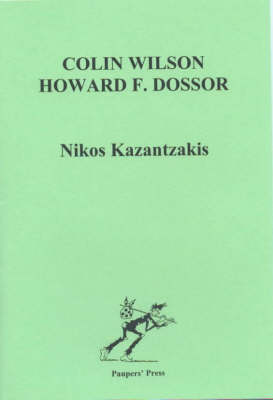 Book cover for Nikos Kazantzakis