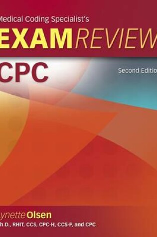 Cover of Medical Coding Specialist's Exam Review/Preparation for the Cpc Exam