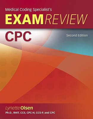 Book cover for Medical Coding Specialist's Exam Review/Preparation for the Cpc Exam