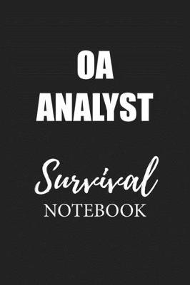 Book cover for Oa Analyst Survival Notebook