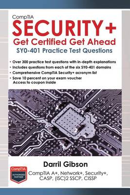 Book cover for Comptia Security+ Get Certified Get Ahead