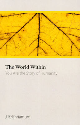 Book cover for The World within