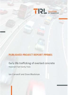 Book cover for Early life trafficking of overlaid concrete