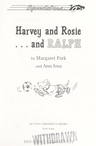 Cover of Harvey and Rosie-- and Ralph