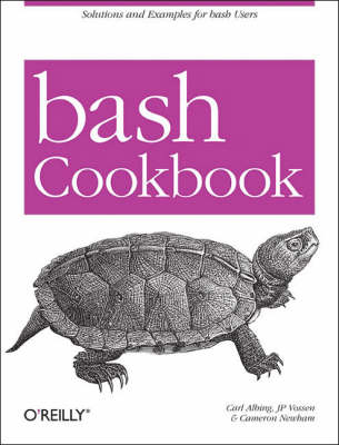 Book cover for bash Cookbook