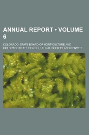 Cover of Annual Report (Volume 6)