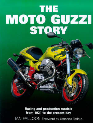 Book cover for The Moto Guzzi Story