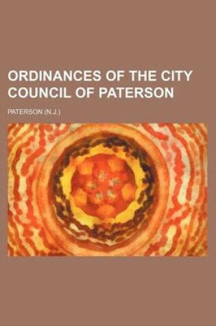 Cover of Ordinances of the City Council of Paterson