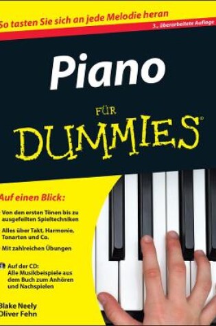 Cover of Piano für Dummies 3e