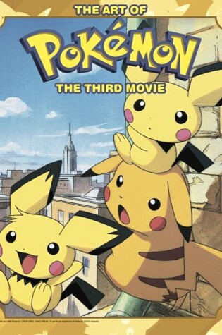 Cover of The Art of Pokemon, the Movie 3