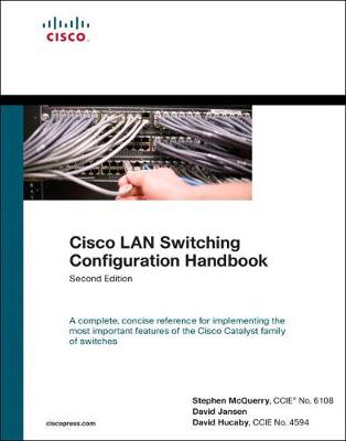 Book cover for Cisco LAN Switching Configuration Handbook