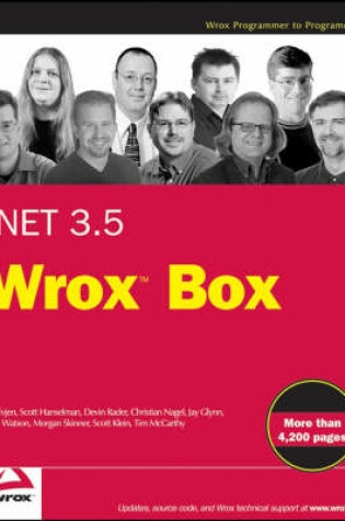 Cover of .NET 3.5 Wrox Box