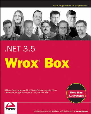 Book cover for .NET 3.5 Wrox Box