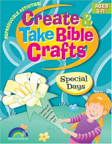 Book cover for Create and Take Bible Crafts
