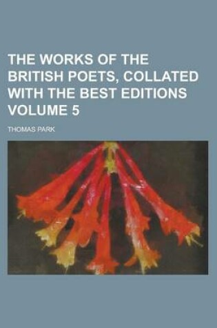 Cover of The Works of the British Poets, Collated with the Best Editions Volume 5