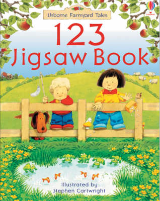 Book cover for Farmyard Tales 123 Jigsaw Book