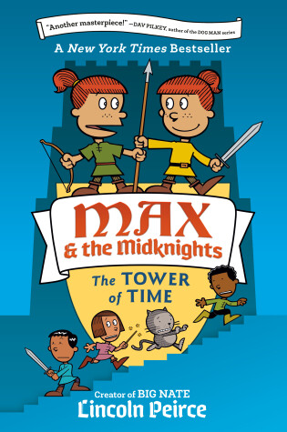 Cover of Max and the Midknights: The Tower of Time