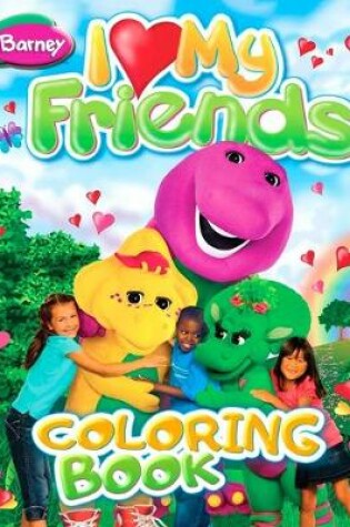 Cover of Barney and Friends Coloring Book