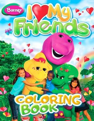 Book cover for Barney and Friends Coloring Book