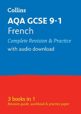 Book cover for AQA GCSE 9-1 French All-in-One Complete Revision and Practice