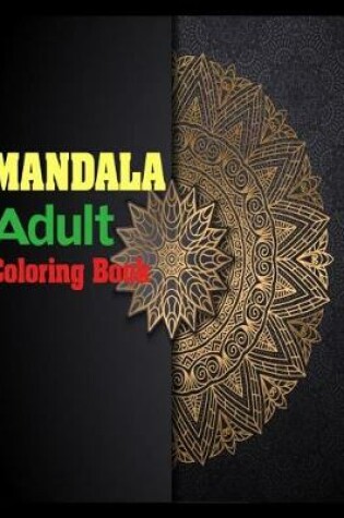 Cover of Mandala Adult Coloring Book