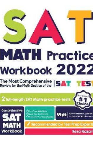 Cover of SAT Math Practice Workbook