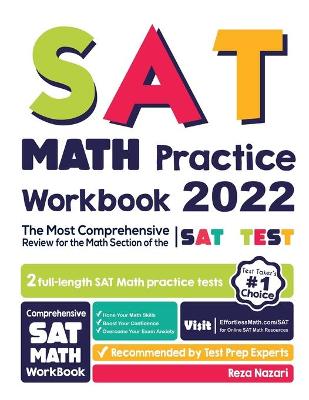 Book cover for SAT Math Practice Workbook