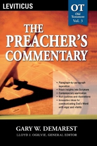 Cover of The Preacher's Commentary - Vol. 03: Leviticus