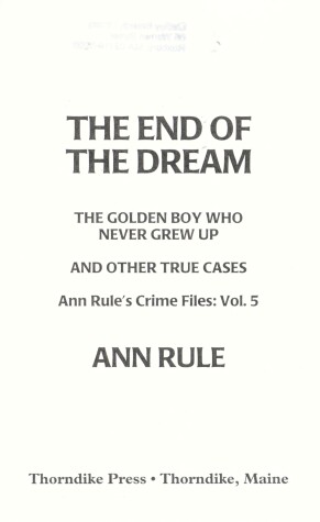 Cover of The End of the Dream