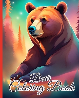 Book cover for Bear Coloring Book