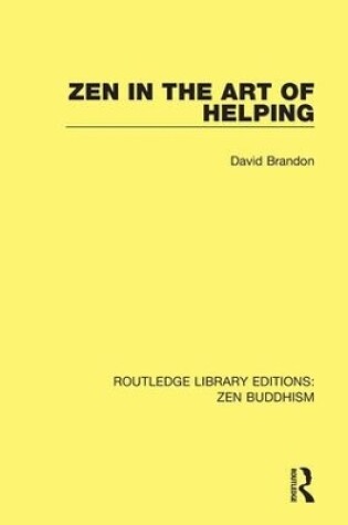 Cover of Zen in the Art of Helping