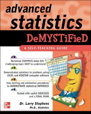 Cover of Advanced Statistics Demystified