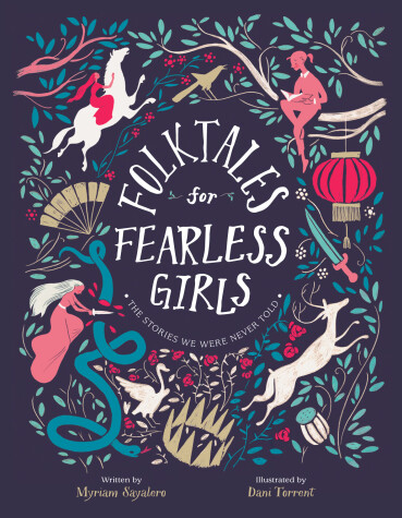 Book cover for Folktales for Fearless Girls