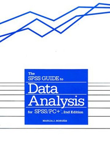 Book cover for Spss Guide to Data Analysis for Spss-PC Plus