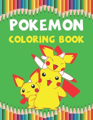 Book cover for Pokemon Coloring Book