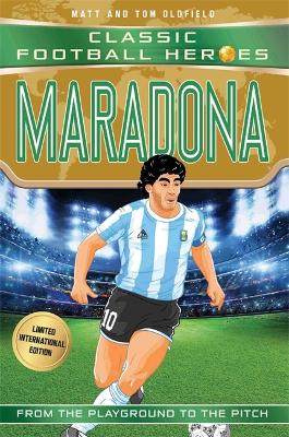 Book cover for Maradona (Classic Football Heroes - Limited International Edition)