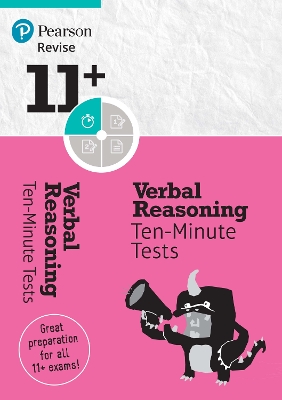 Cover of Pearson REVISE 11+ Verbal Reasoning Ten-Minute Tests